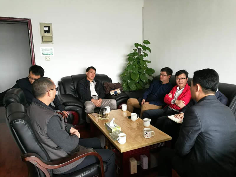 广晟资产王如海副总经理一行来我司检查指导工