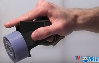 微软VR控制器Revolver实现交互式表面触摸、偏航等