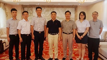 广东省企业联合会全军执行副会长莅临我司调研考察