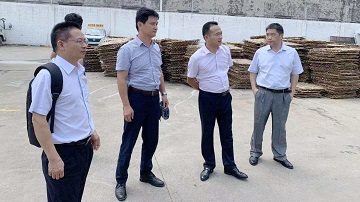 董事长邱文丰参观考察联运环境有限公司