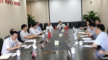 董事长邱文丰参加滁州市领导访问座谈会