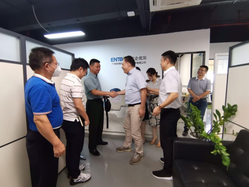 广晟一行访问伟时信息 致力深化合作双赢发展